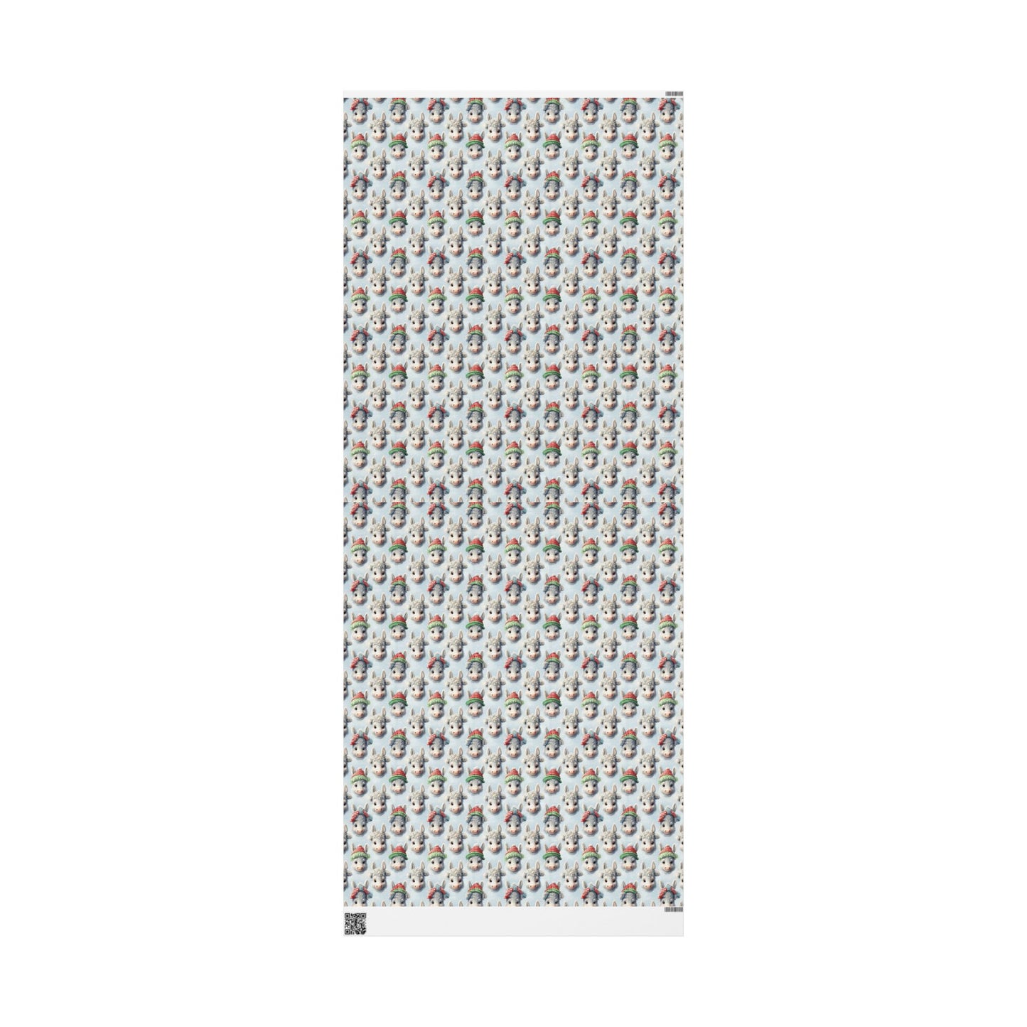 On the Farm with Donkey Wrapping Paper