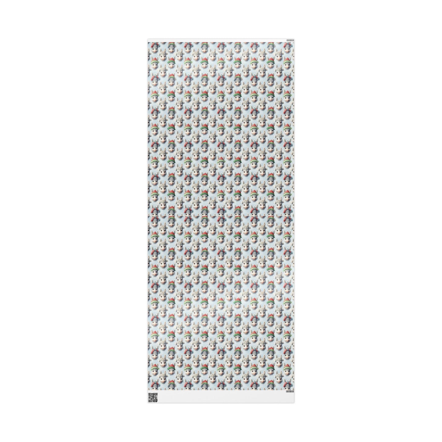 On the Farm with Donkey Wrapping Paper
