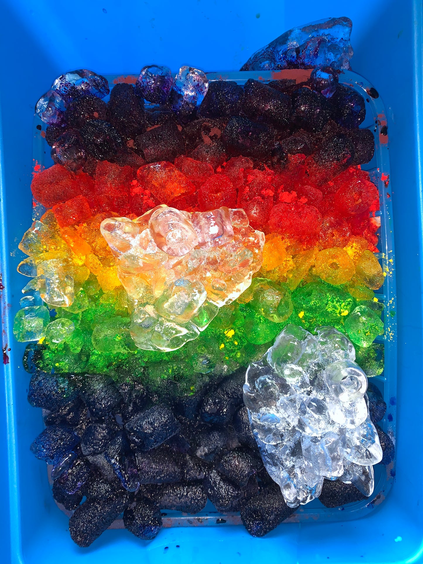 Just Breath Rainbow Ice Dye