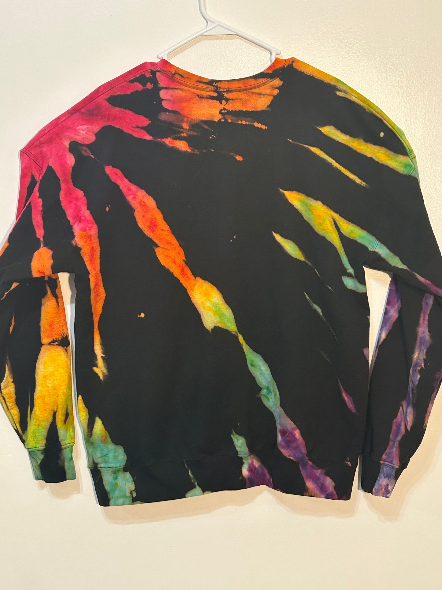Reverse Tie Dye-Rainbow