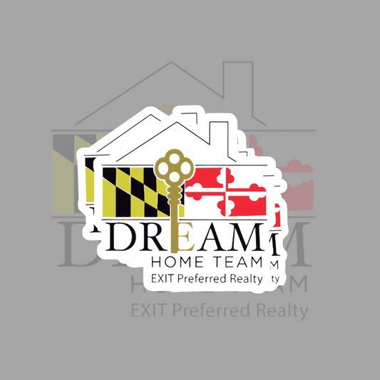 Dream Home Team- Pack of 10 Stickers