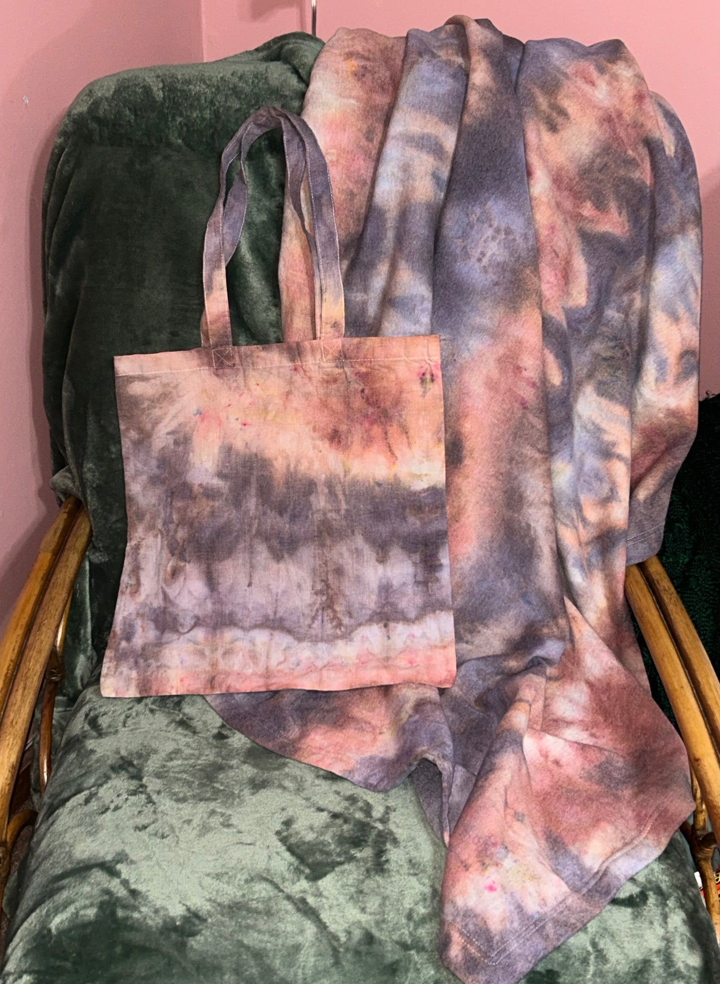 Misty Canyon- Fleece Blanket + Bag Bundle