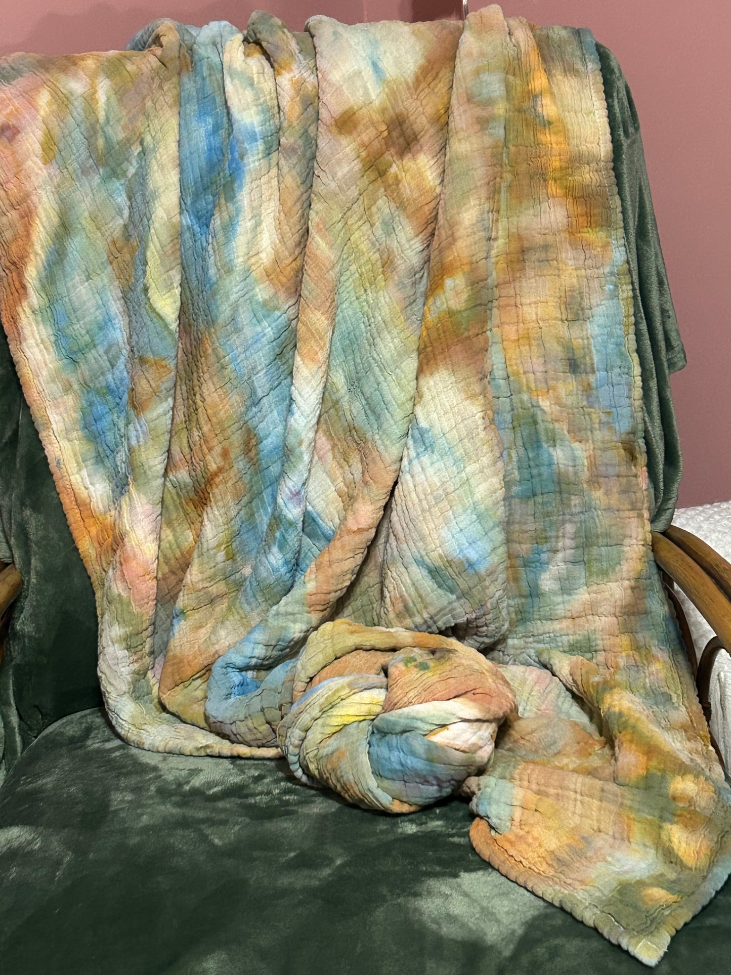 Golden Harvest- 100% Cotton Muslin Blanket