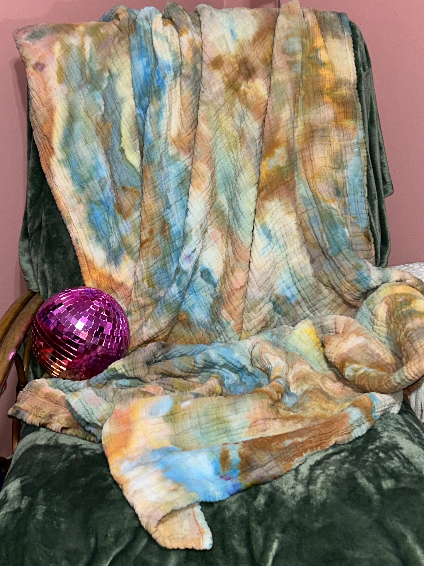 Golden Harvest- 100% Cotton Muslin Blanket