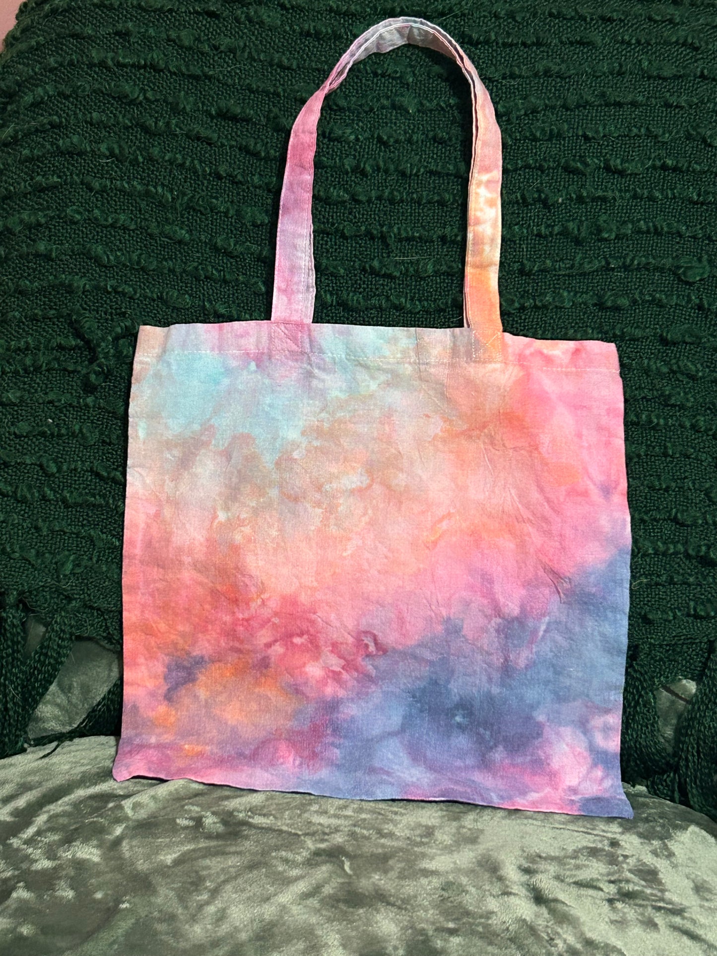 Blushing Skys- Fleece Blanket + Bag Bundle