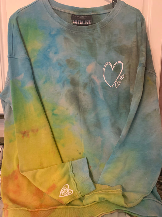 We Rise by Lifting Others Ice Dye