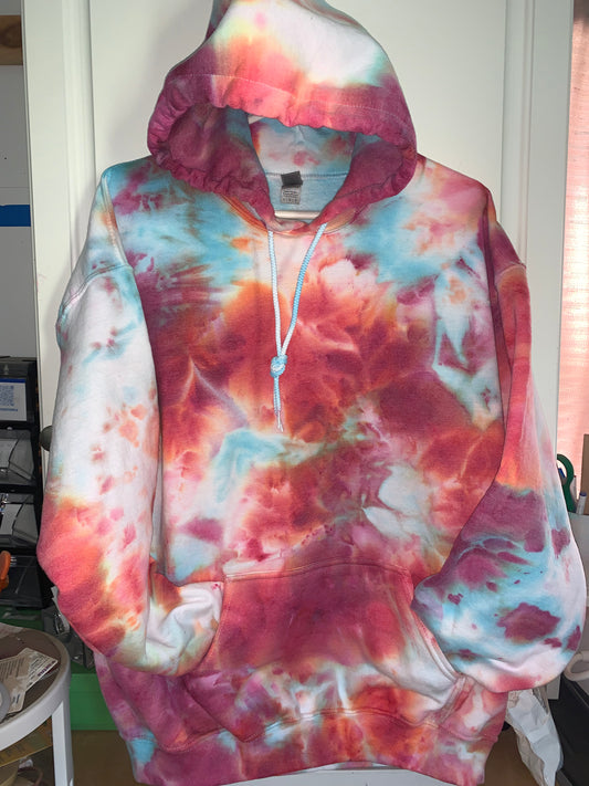 Razzle Dazzle, Bubble Gum and Coral Pink Ice Dye