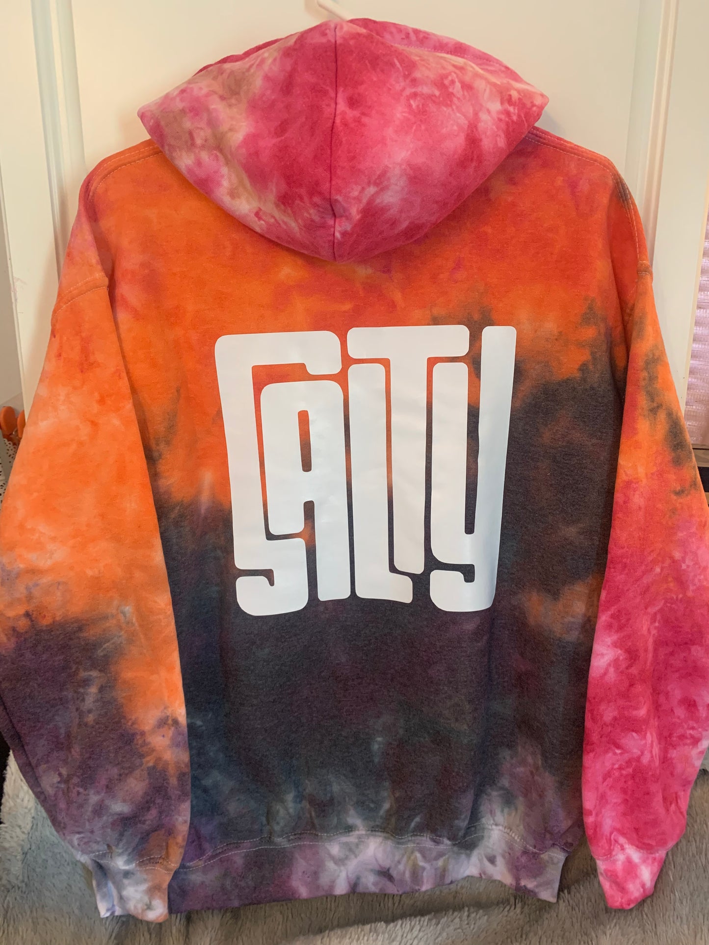 Sunset Hoodie Ice Dye