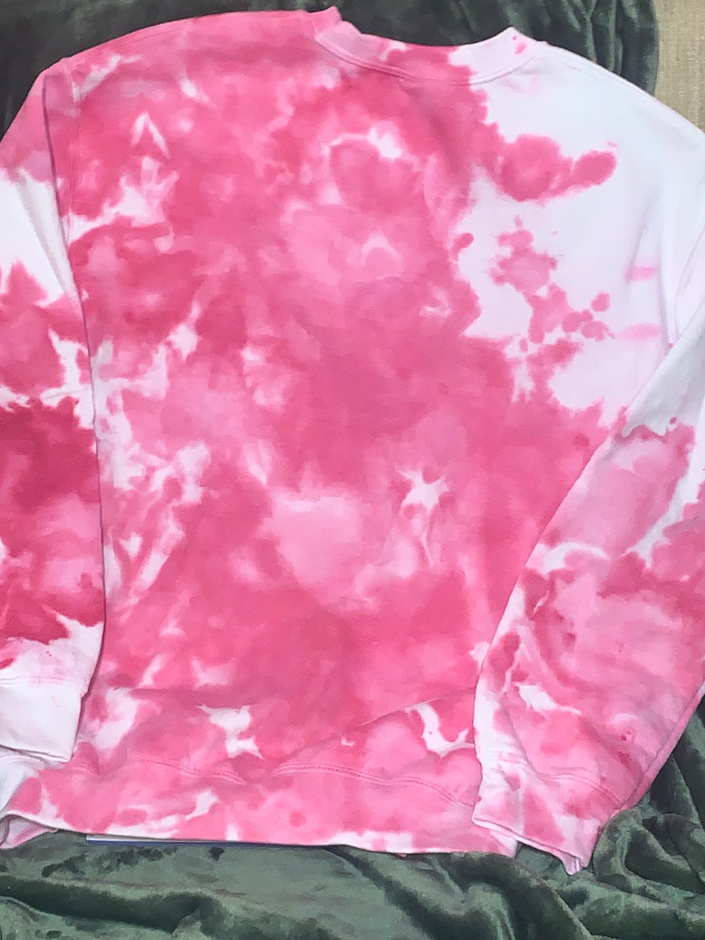 Hot Pink Ice Dye