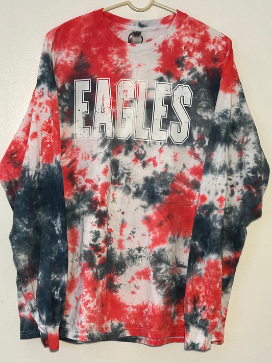 EAGLES- Red and Black