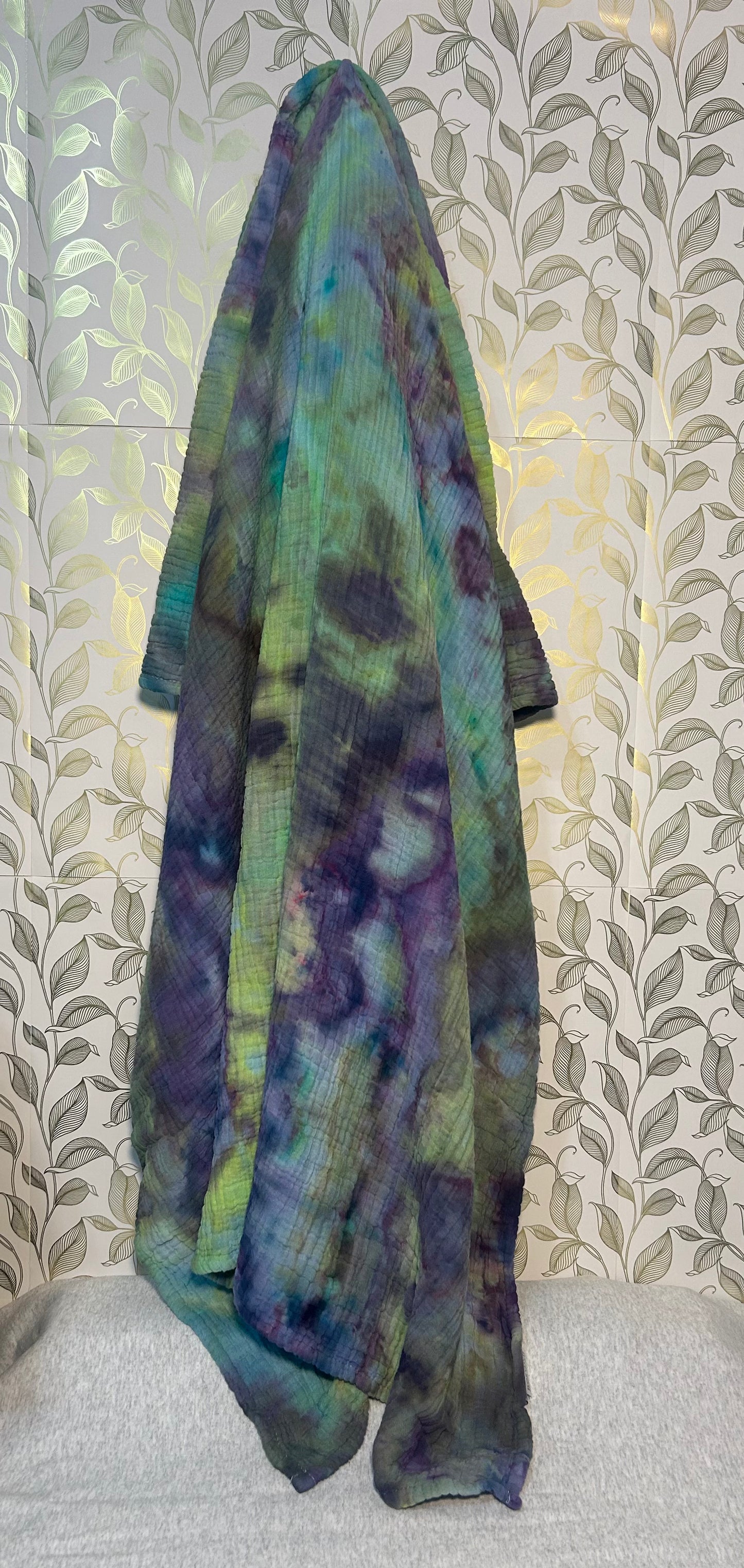 Electric Eclipse- 100% Cotton Muslin Blanket