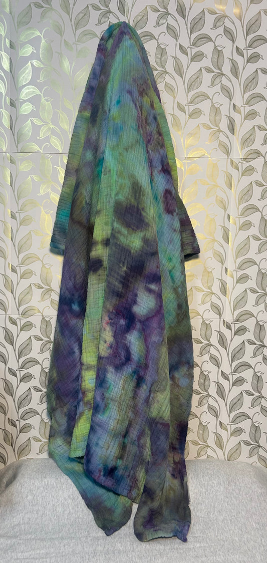 Electric Eclipse- 100% Cotton Muslin Blanket