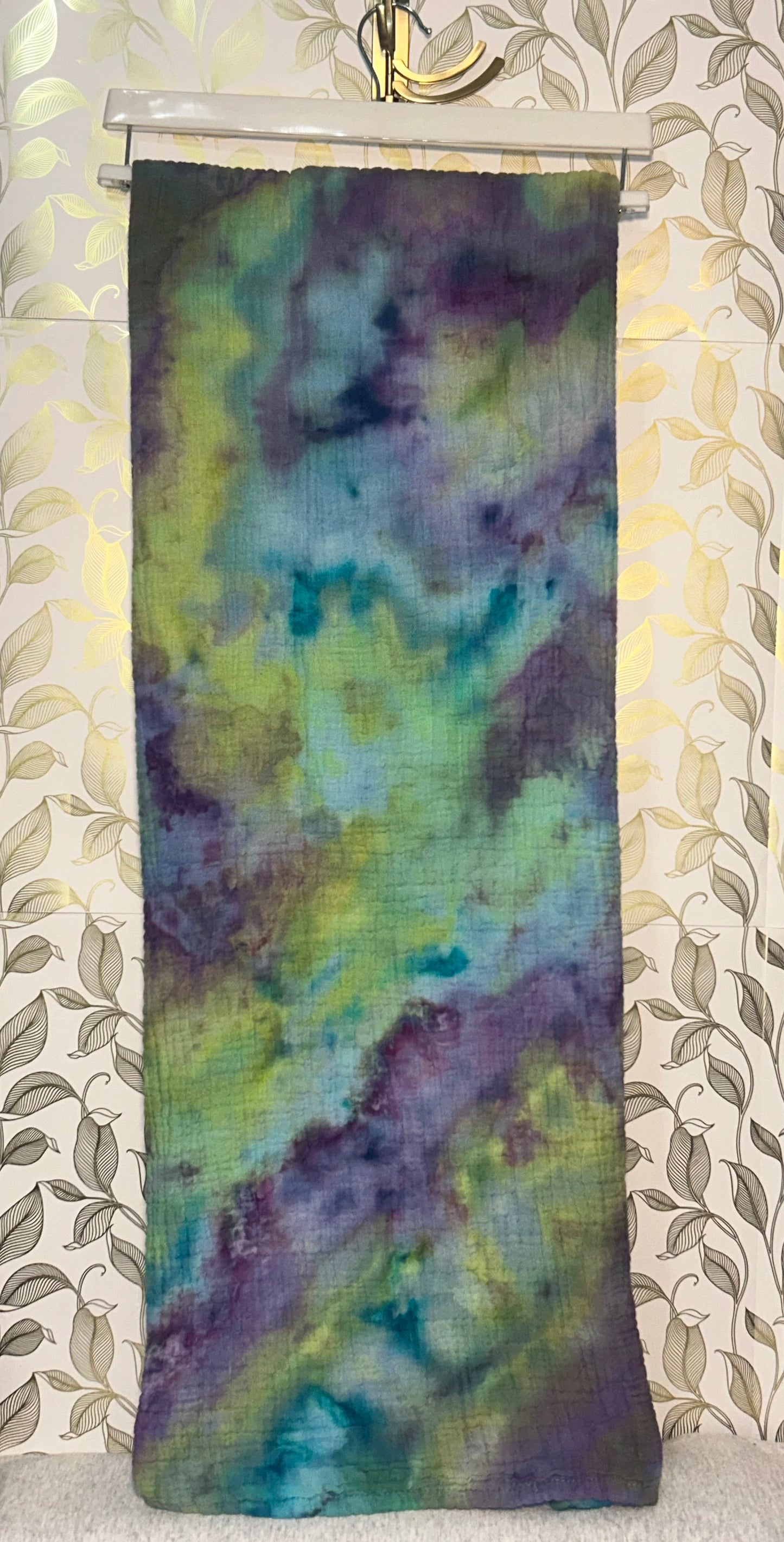 Electric Eclipse- 100% Cotton Muslin Blanket