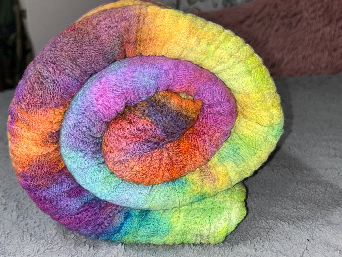 Electric Garden- 100% Cotton Muslin Blanket